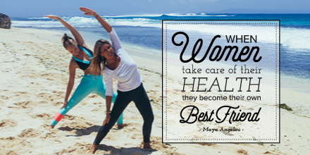 Goddess Retreats for women health quote beach yoga